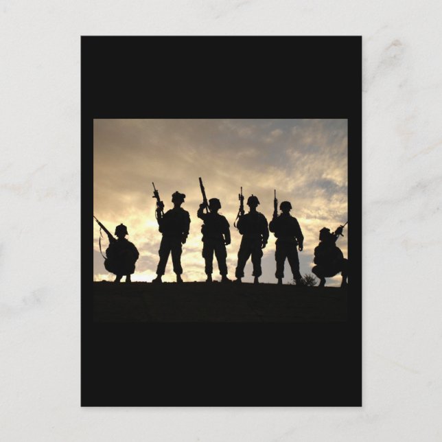Carte Postale SOUTENIR nos troupes (Devant)