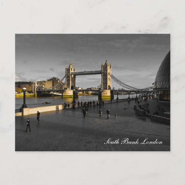 Carte Postale South Bank Londres (Devant)