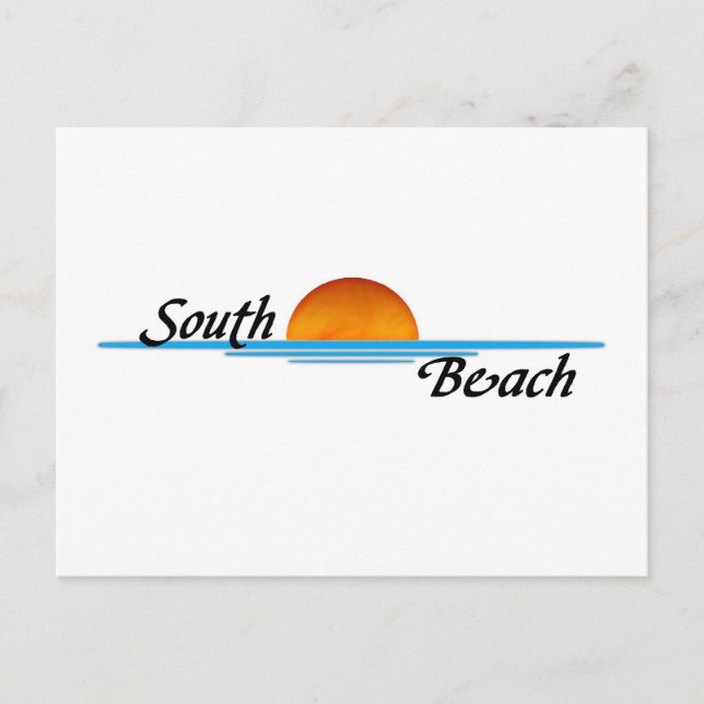 Carte Postale South Beach (Devant)