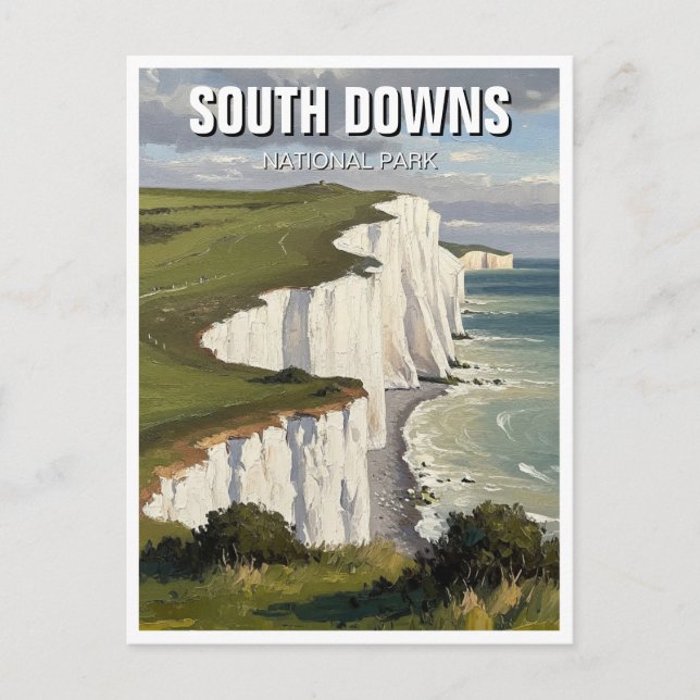 Carte Postale South Downs National Park Angleterre (Devant)