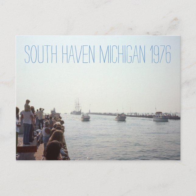 Carte Postale South Haven Michigan 1976 (Devant)