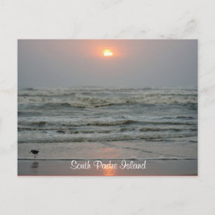 Carte Postale South Padre Island Texas Sunrise Post Card