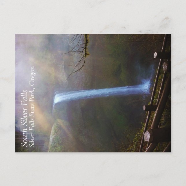 Carte Postale South Silver Falls (Devant)