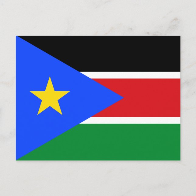 Carte Postale South Sudan Flag (Devant)