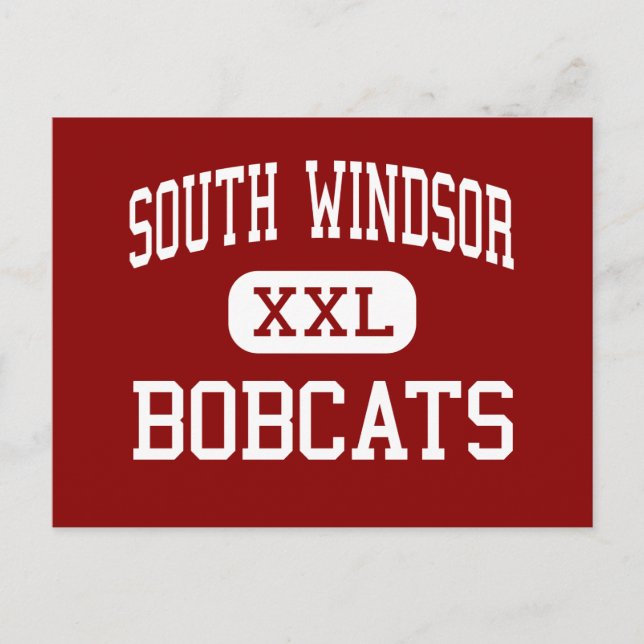 Carte Postale South Windsor - Bobcats - High - South Windsor (Devant)