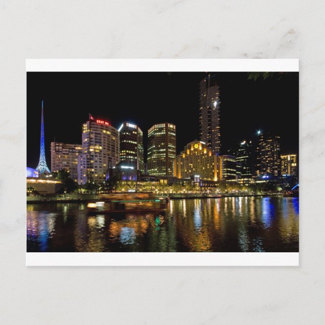 Carte Postale Southbank Melbourne. (Devant)