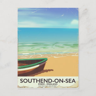 Carte Postale Southend-on-Sea, Essex Affiche de voyage vintage