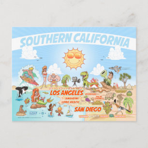 Carte postale Southern California Beach Paradise