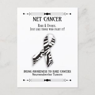 Carte Postale Soutien et sensibilisation au cancer du NET