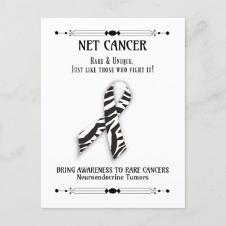 Carte Postale Soutien et sensibilisation au cancer du NET