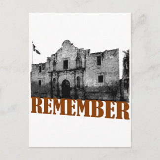 Carte Postale Souvenez-vous de l'Alamo