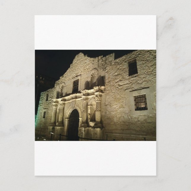 Carte Postale Souvenez-vous de l'Alamo (Devant)