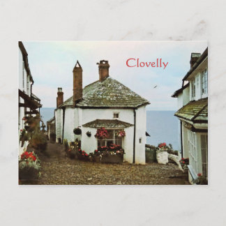 Carte postale souvenir Clovelly Village