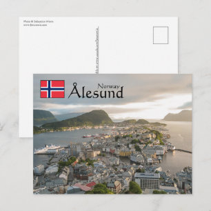 Carte Postale Souvenir d'Alesund