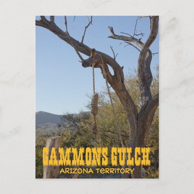 Carte postale souvenir de Gammons Gulch (Devant)