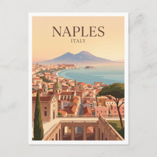 Carte Postale Souvenir de Naples Italie