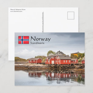 Carte Postale Souvenir de Norvège