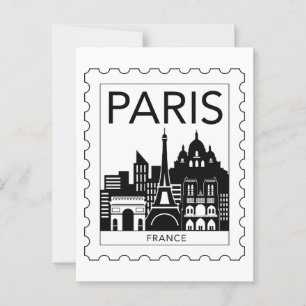 Carte Postale souvenir de Paris