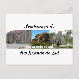 Carte postale souvenir de Rio Grande do Sul