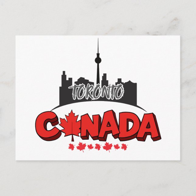 Carte Postale souvenir de Toronto Canada (Devant)