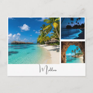 Carte postale souvenir de vacances carte postale