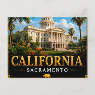 Carte Postale Souvenir de voyage en Californie pour les voyageur