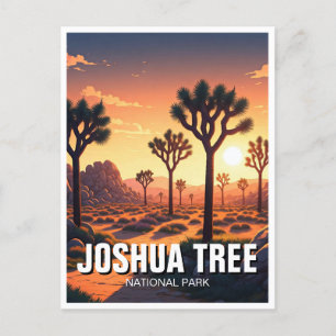 Carte Postale Souvenir du parc national Joshua Tree