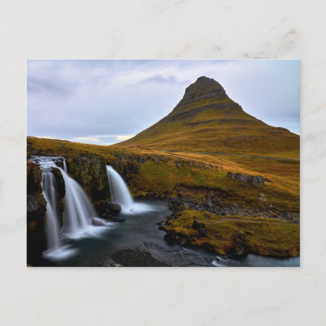Carte postale souvenir Iconic Kirkjufell Islande (Devant)