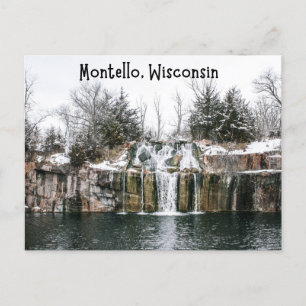 Carte postale Souvenir Montello Wisconsin