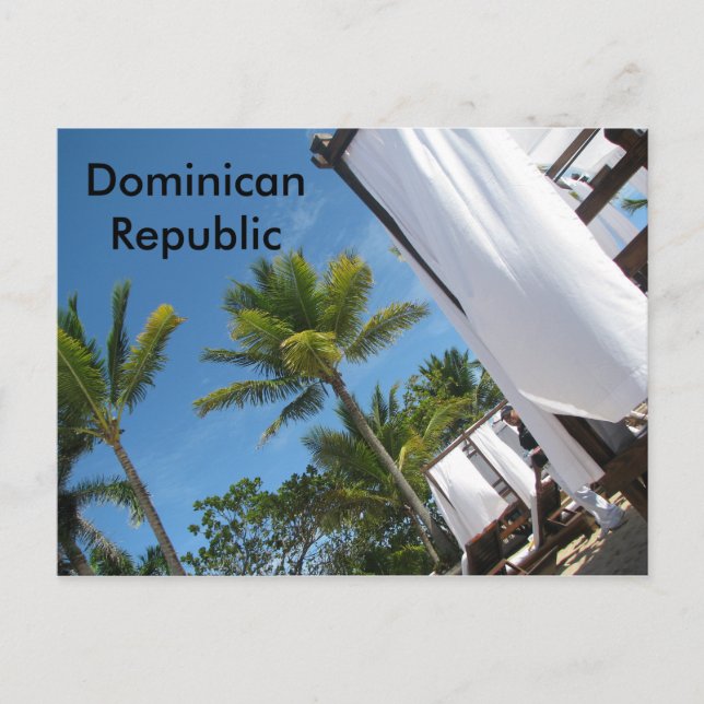 Carte postale souvenir République Dominicaine (Devant)