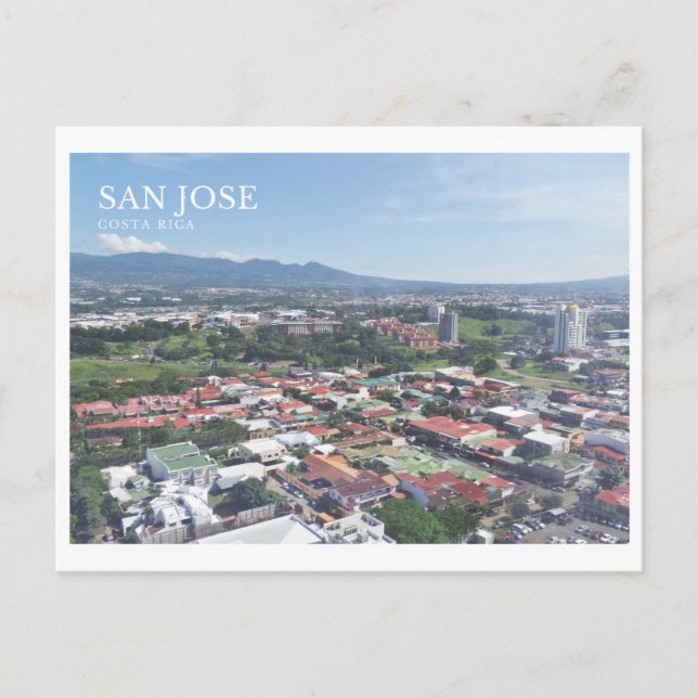 Carte postale souvenir San Jose Costa Rica (Devant)