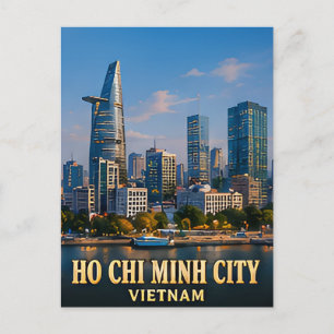 Carte Postale ✈️ Souvenirs de Hô Chi Minh-Ville 🌴
