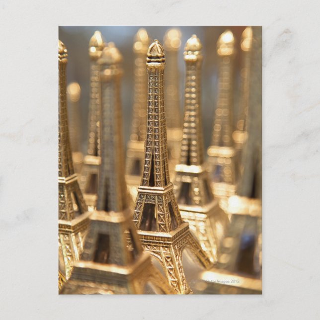 Carte Postale Souvenirs de la Tour Eiffel (Devant)