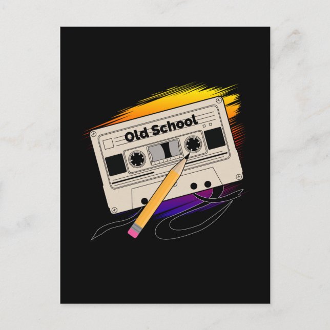 Carte Postale Souvenirs de l'ancienne école (Devant)