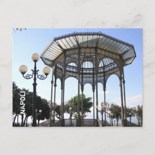 Carte Postale Souvenirs de voyage : Naples, Italie
