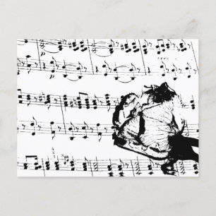 Carte Postale Souvenirs musicaux