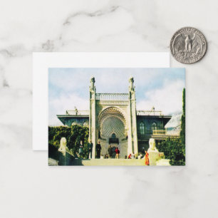 Carte postale soviétique avec Palais Vorontsov à A
