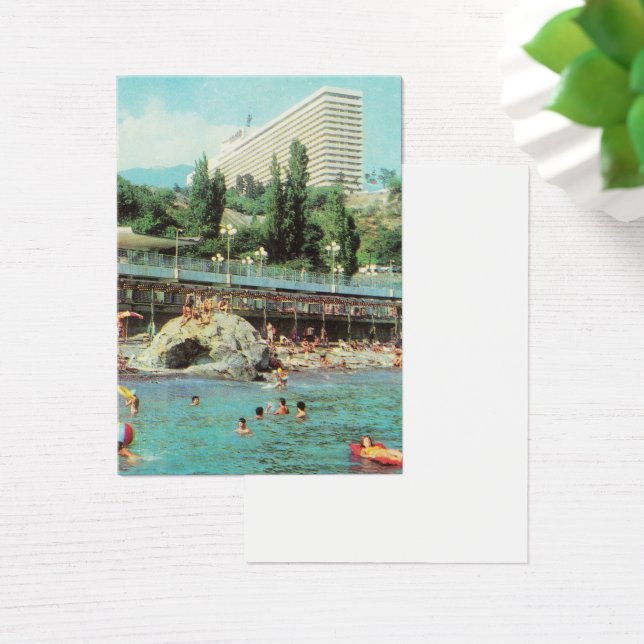 Carte postale soviétique Hotel Yalta (1979) (Bureau)