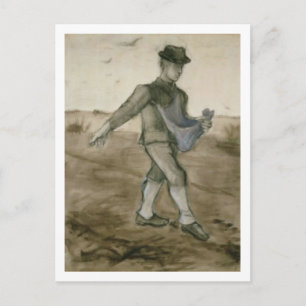 Carte Postale Sower, Vincent van Gogh Fine Art