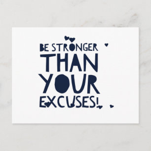 Carte Postale Soyez fort