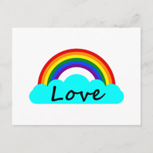 Carte Postale Soyez Gentil - LGBT Arc-en-ciel
