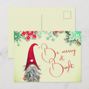 Carte Postale « Soyez joyeux et lumineux »