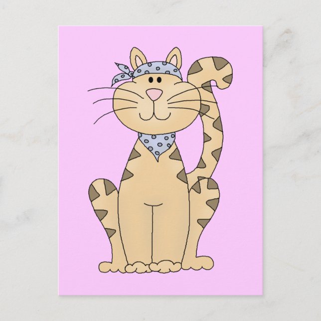 Carte Postale Soyez un chat Cool (Devant)