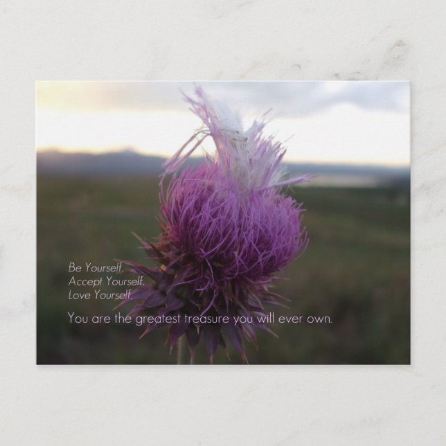 Carte Postale Soyez-vous (Devant)