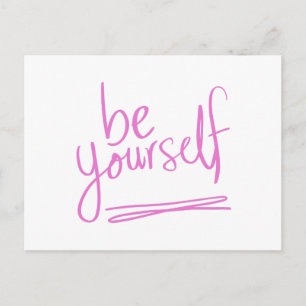 Carte Postale Soyez Vous-Même Cité Dire Motivation Inspiration