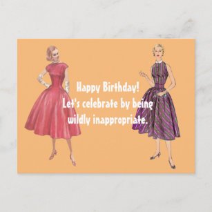 Cartes Vintage Femme D Anniversaire Zazzle Fr