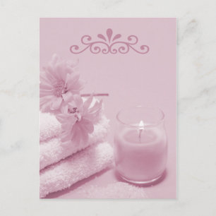 Carte postale Spa Mauve
