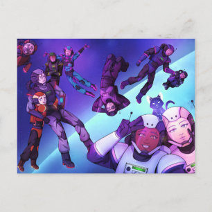Carte Postale Space Adventure