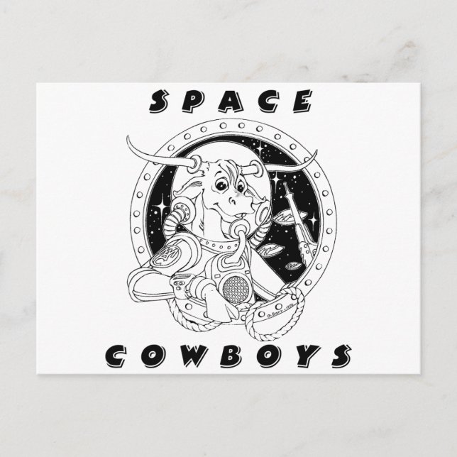 Carte postale Space Cowboys (Devant)