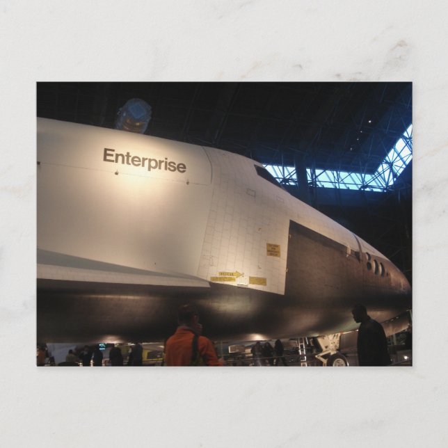 Carte Postale Space Shuttle Enterprise (Devant)